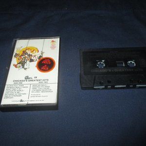 Chicago - IX Greatest Hits on cassette (CBS Records Canada, 1975)